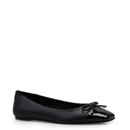Sapatilha Bi Material - Preto