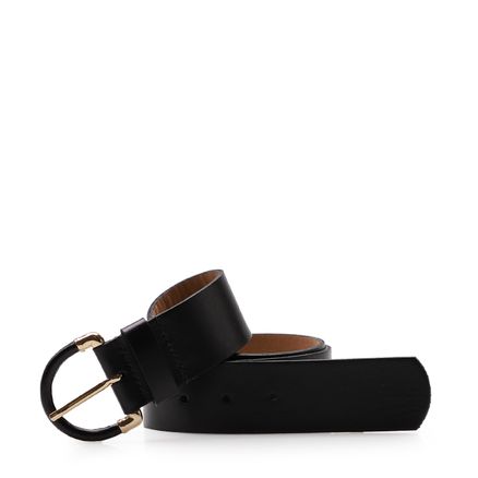 Cinto Feminino Couro - Atanado Preto