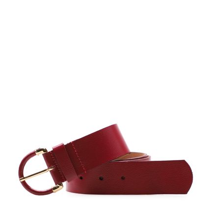 Cinto Feminino Couro - Fly Vermelho