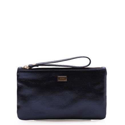Bolsa Pequena - Metálico Azul