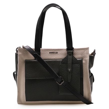 Bolsa Sacola Feminina - Couro Floater Multicolorido