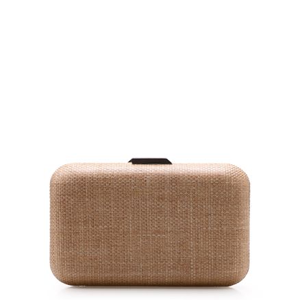 Clutch Festa - Palha Bege