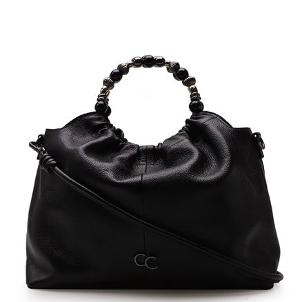 Bolsa De Mão Carol - Couro Floater Preto