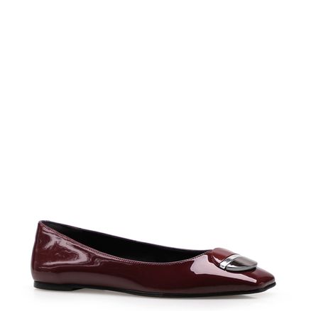 Sapatilha Art Deco - Verniz Vinho