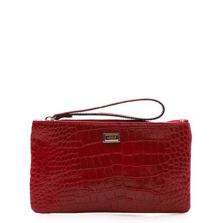 Bolsa Pequena - Croco Vermelho