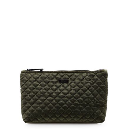 Necessaire Feminina Matelassê - Veludo Verde