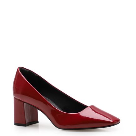 Scarpin Classic Basic - Verniz Vermelho