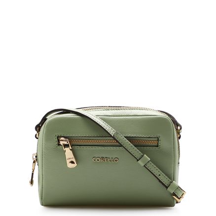 Bolsa Transversal Feminina - Couro New Floater Verde
