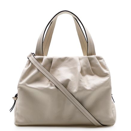Bolsa De Mão - Couro New Floater Off White