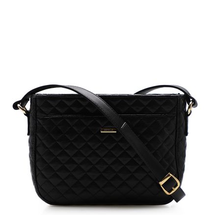 Bolsa Transversal Matelassê - Alternativo Preto