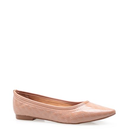 Sapatilha Feminina Waves - Verniz Soft Antique