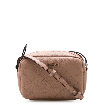 Bolsa Transversal Feminina Pesponto - Alternativo Rosa