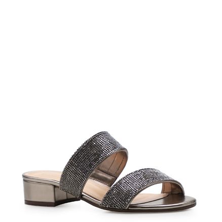 Mule Strass - Prata Velho