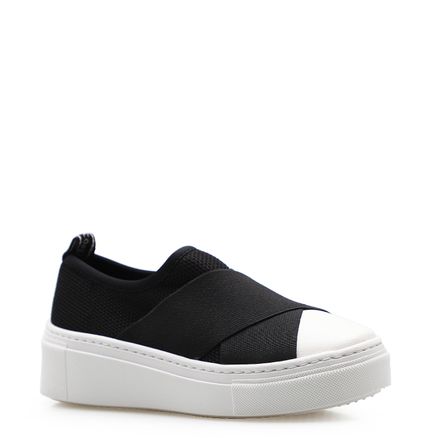 Slip On Knit - Preto