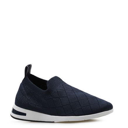 Slip On Comfy - Malha Knit Marinho