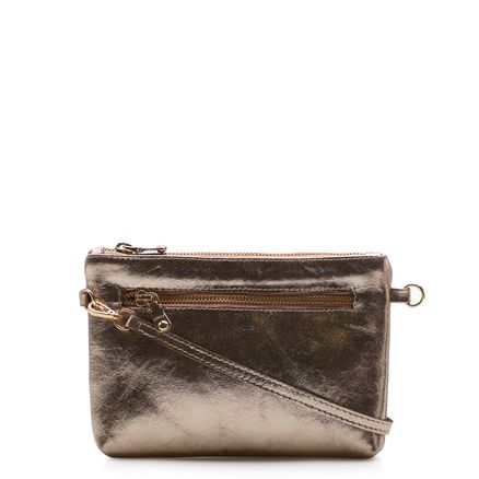 Bolsa Transversal - Cristal Prata Velho