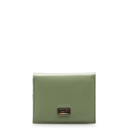 Carteira Feminina - Couro New Floater Verde