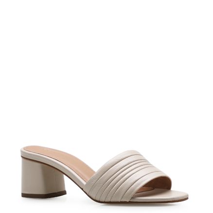 Mule Basic - Couro Off White