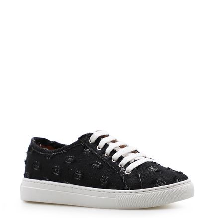 Tênis Feminino - Tec.Jeans Black/Prata