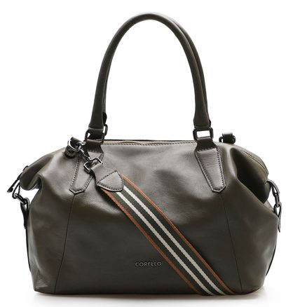 Bolsa Tote - Couro Verde