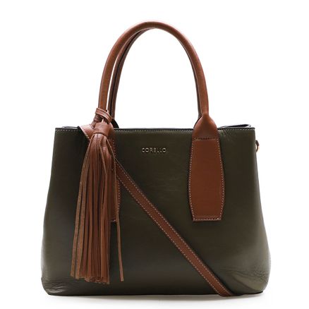 Bolsa Tote - Couro Floater Verde