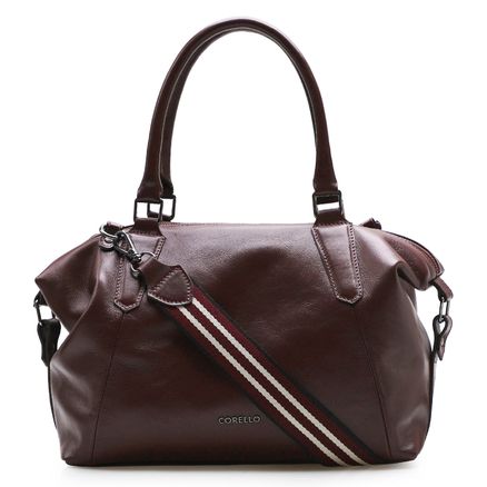 Bolsa Tote - Couro Vinho