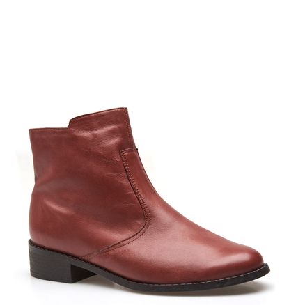 Bota - Couro Marrom