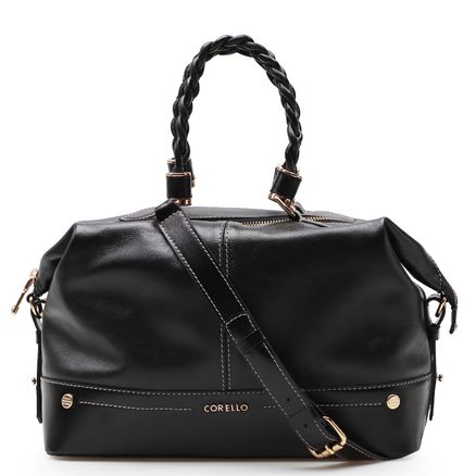 Bolsa Tote - Couro New Floater Preto