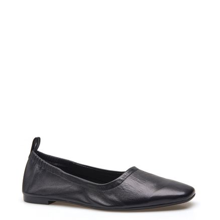 Sapatilha Ballerine - Couro Preto