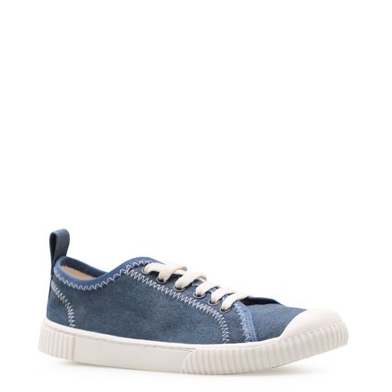 Tênis Feminino - Lona Azul