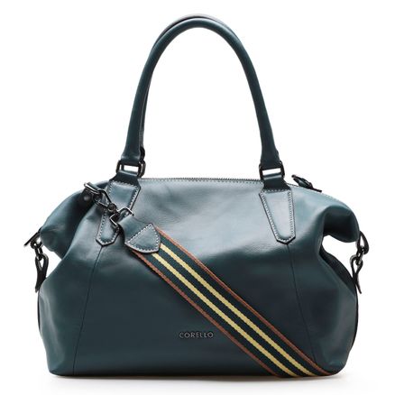 Bolsa Tote - Couro Azul