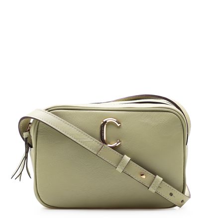 Bolsa Transversal - Couro Verde