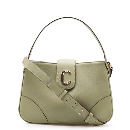Bolsa De Mão - Couro Verde