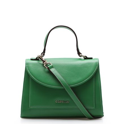 Bolsa De Mão - Couro Verde