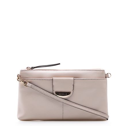 Bolsa Transversal - Couro Off White