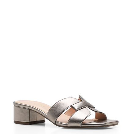 Mule Geometric - Alternativo Prata Velho