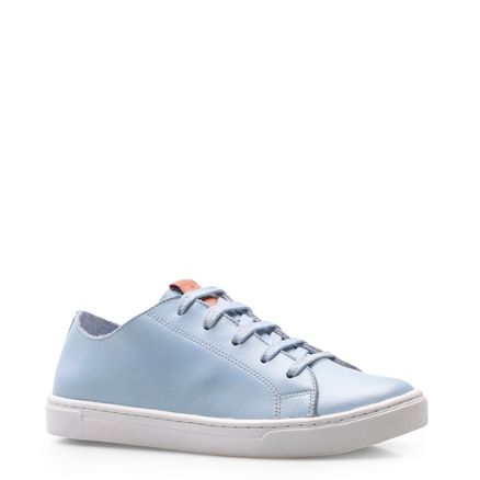 Tênis Feminino - Couro Azul