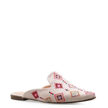 Mule Ojos - Tecido Multicolor