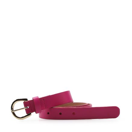 Cinto Feminino - Couro Rosa