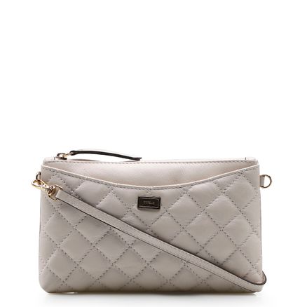 Bolsa Transversal - Couro Off White