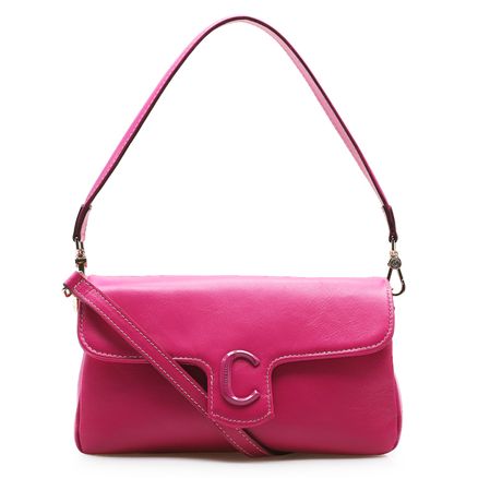 Bolsa De Mão Layla - Couro Rosa