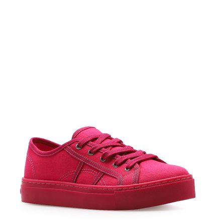 Tênis Feminino Colors - Lona Rosa