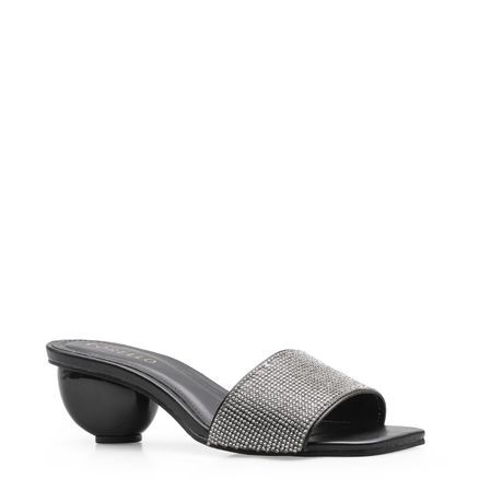 Mule Strass - Preto