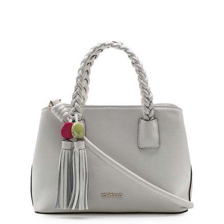Bolsa Mini Tote Barbicacho - Couro Branco