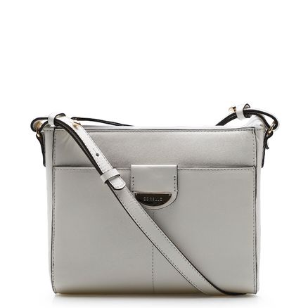 Bolsa Transversal Maya - Couro Branco