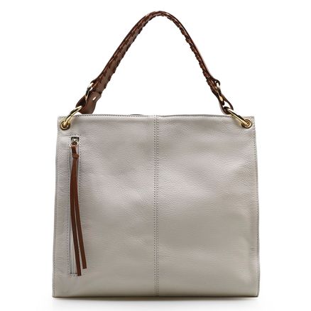 Bolsa De Ombro Cátia - Couro Off White