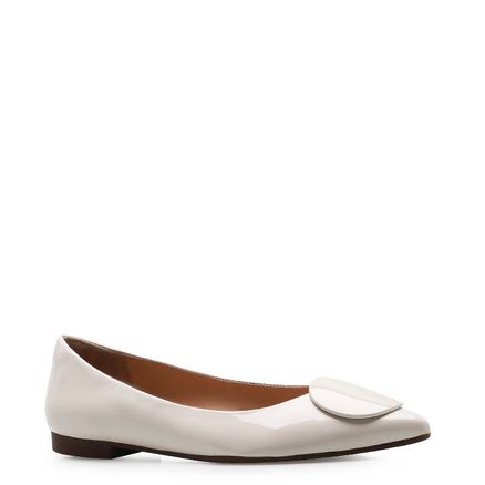 Sapatilha - Verniz Off White
