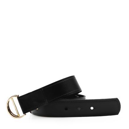Cinto Feminino Couro - Couro Preto