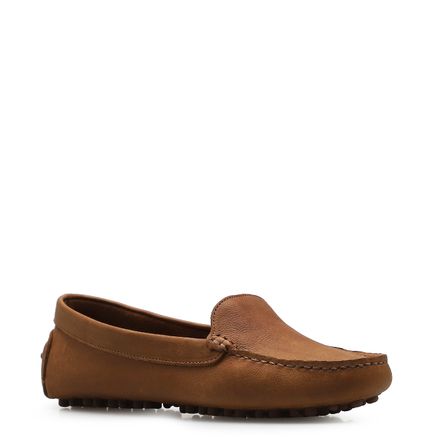 Mocassim - Nobuck Caramelo