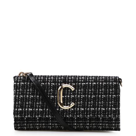 Bolsa Carteira Lyra - Tweed Preto